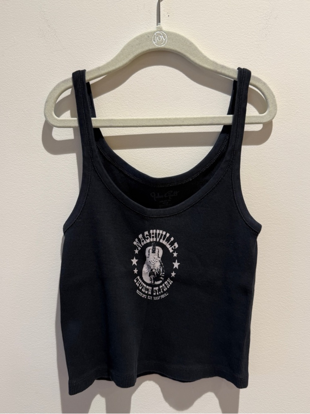 Brandy Melville Ribbed Nashville Guitar Tank size Small